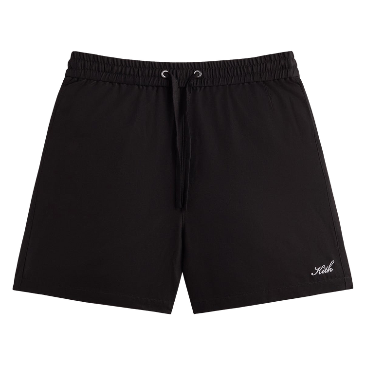 Kith Silk Cotton Active Short "Black"