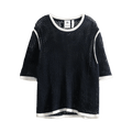 adidas x Wales Bonner Knit Tee "White/Green/Blue Bird/Night Indigo"