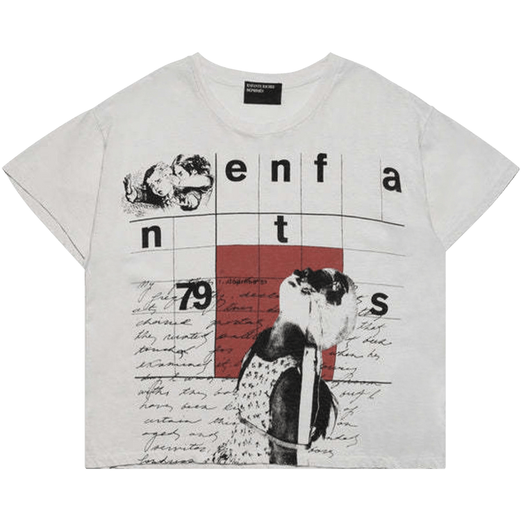 Enfants Riches Déprimés Pharmicist's Daughter T-Shirt 'Faded White'