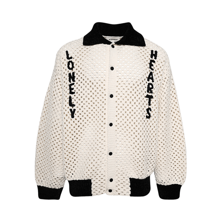 Jil Sander Long-Sleeve Cardigan "Irish Cream"