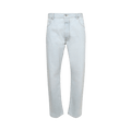 Bottega Veneta Extra Bleached Straight Jeans "Light Blue"