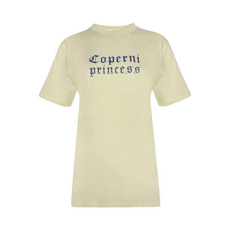 Coperni x Disney Princess Boxy Tee "Yellow"