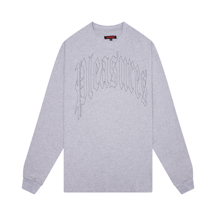 Pleasures Twitch Long-Sleeve Shirt "Grey"