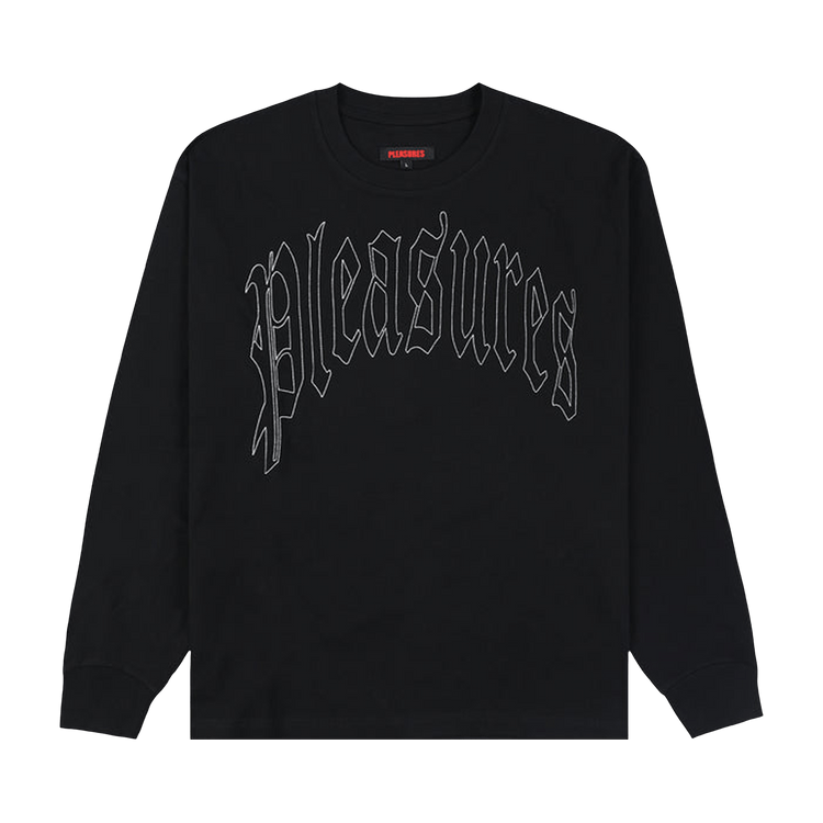 Pleasures Twitch Long-Sleeve Shirt "Black"