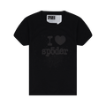 Sp5der Phantom Souvenir Baby Tee "Black"