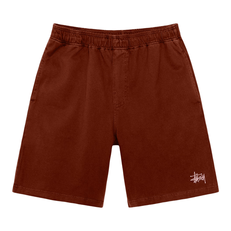 Stussy Heavy Jersey Short "Wine"