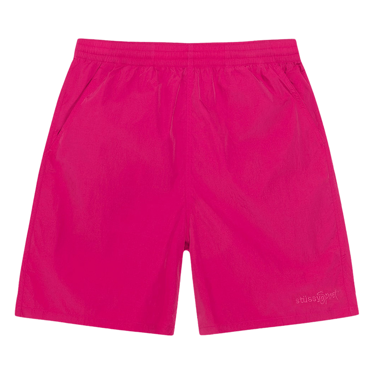 Stussy Nylon Court Short "Berry"