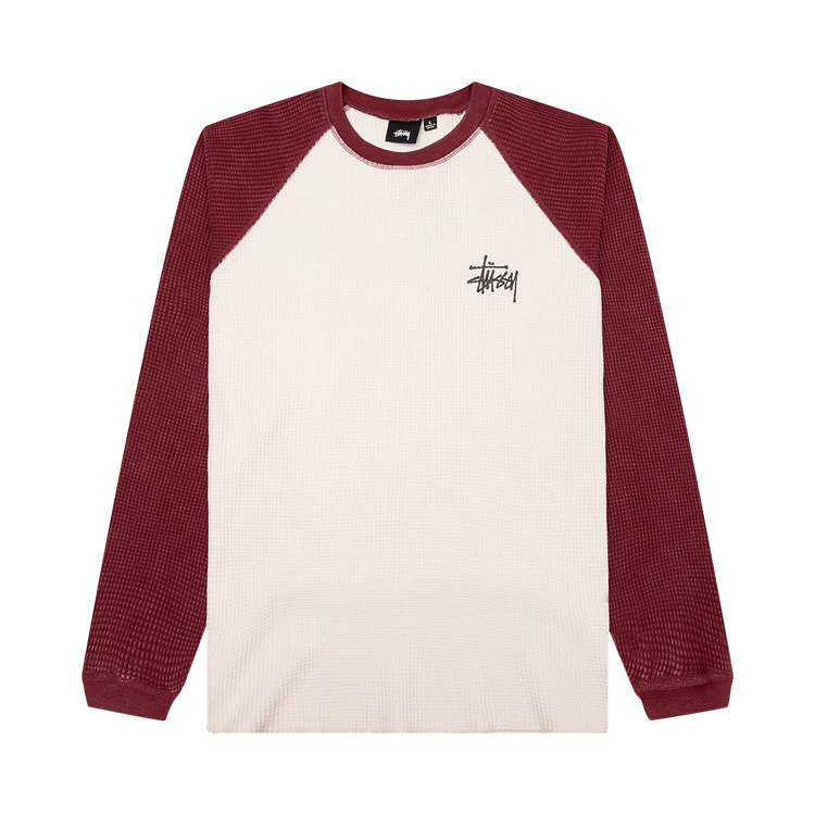 Stussy Basic Thermal 2 Tone "Off White"