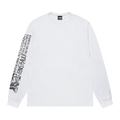 Stussy Long Haul Long-Sleeve Tee "White"