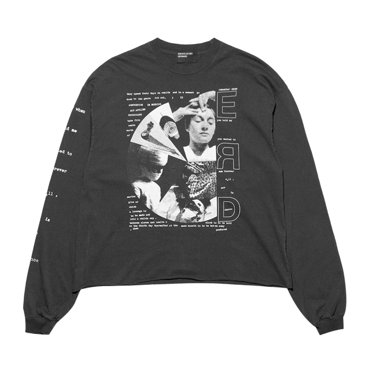 Enfants Riches Déprimés Remember When Long-Sleeve T-Shirt "Faded Black"