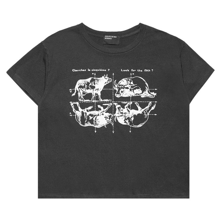 Enfants Riches Déprimés Look For The Fifth T-Shirt "Faded Black"
