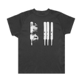 Enfants Riches Déprimés Baby Raglan T-Shirt "Faded Black"