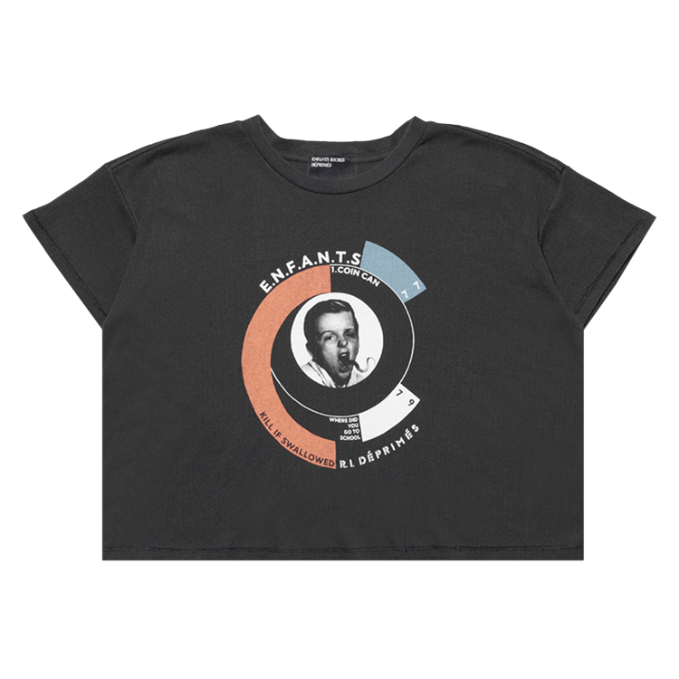 Enfants Riches Déprimés Snake Boy Rib T-Shirt "Faded Black"