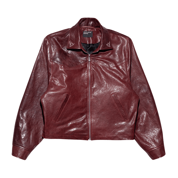 Enfants Riches Déprimés Principe De L'Amour Western Jacket 'Burgundy/Grey'