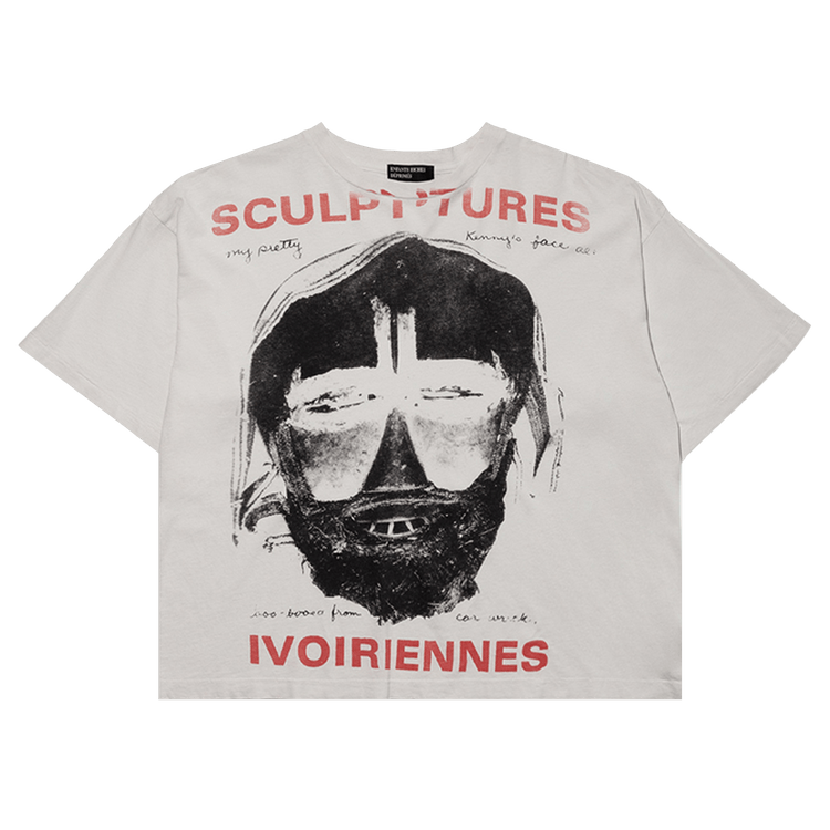 Enfants Riches Déprimés Sculptures Ivoiriennes T-Shirt "Faded White"