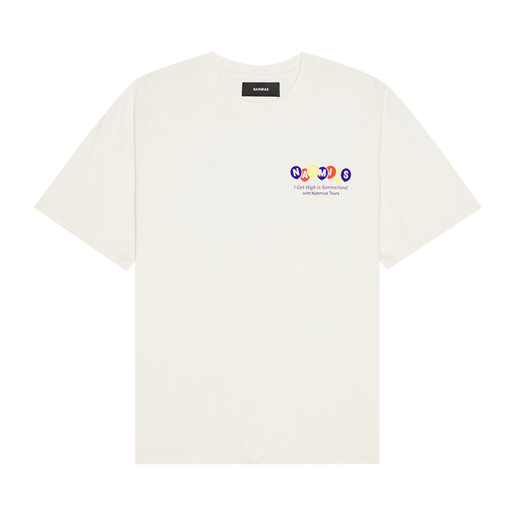 Nahmias High In Summerland Boxy T-Shirt "Egg White"