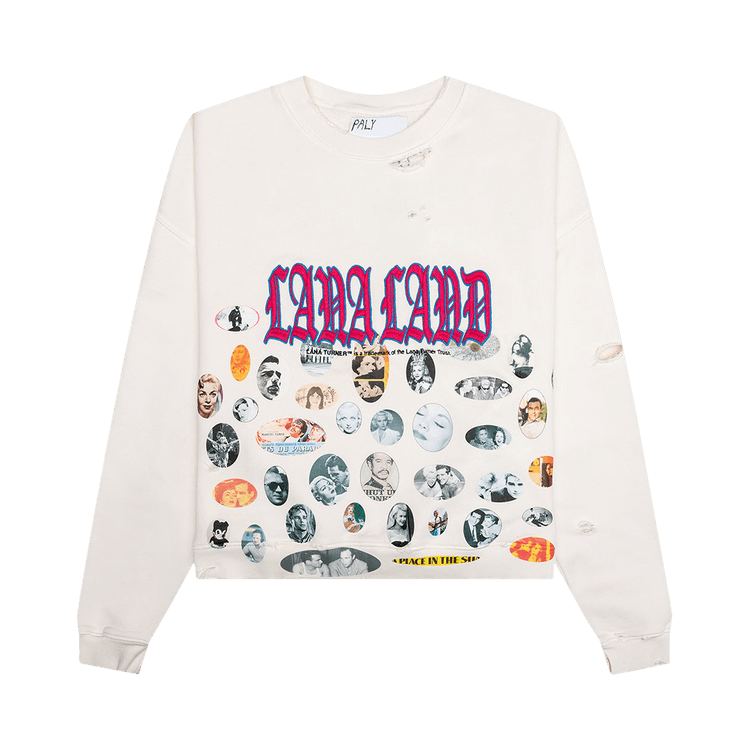 Paly Hollywood Lana Land Crewneck "Vintage White"