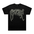 Revenge Arch Logo Crossbone Tee "Black"