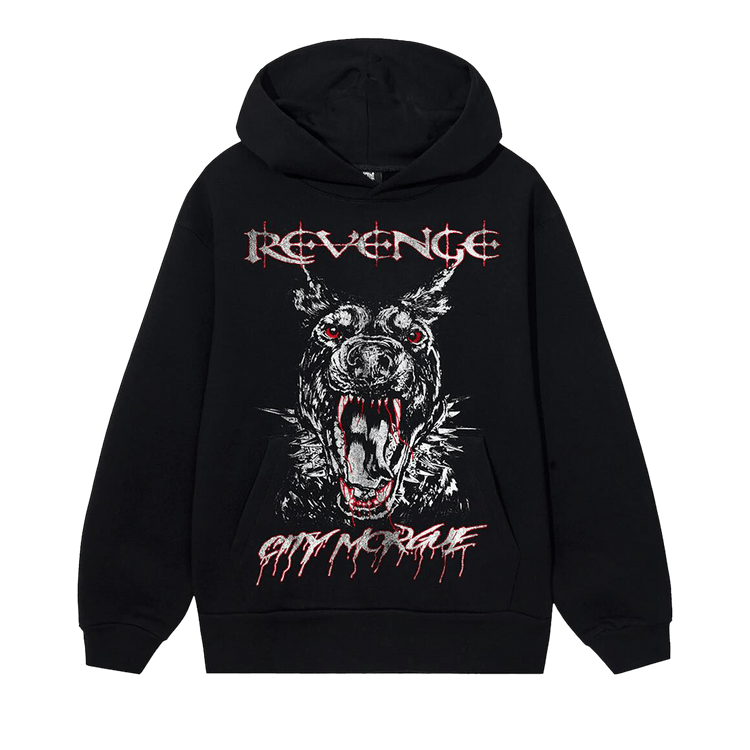 Revenge x City Morgue Hound Hoodie "Black"