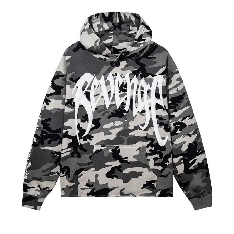 Revenge Snow Arch Logo Hoodie "Camo"