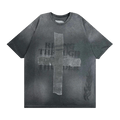 Cactus Jack by Travis Scott Met Life Tee II "Washed Grey"