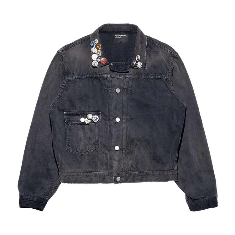 Enfants Riches Déprimés Type VII Jacket Pin Assemblage "Charcoal"