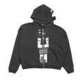 Enfants Riches Déprimés Artist Defends Baggy Assemblage Zip Hoodie "Faded Black"