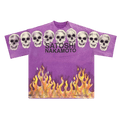Satoshi Nakamoto Lost Boys Tee "Purple"