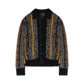 Amiri Braided Bandana Button-Up Shirt "Black"