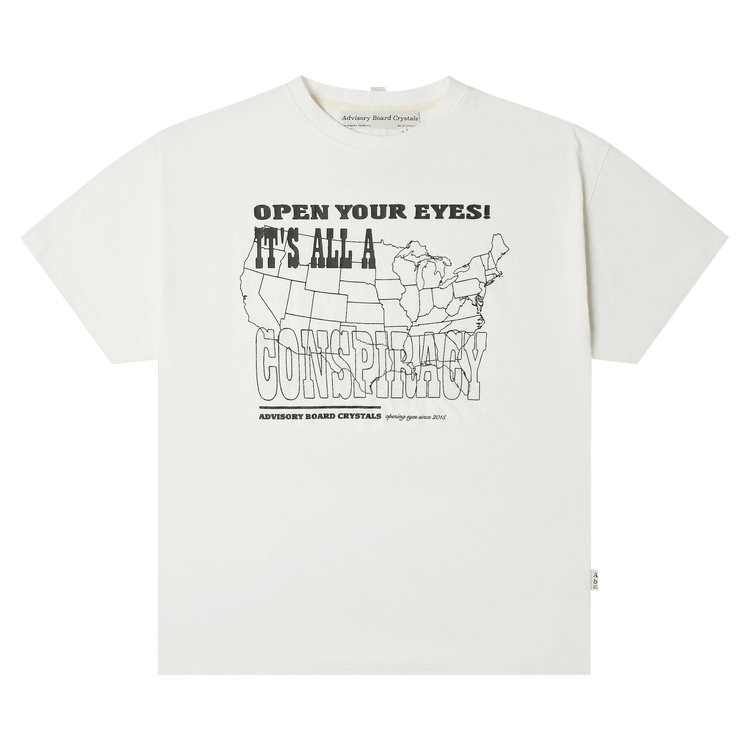 Advisory Board Crystals Conspiracy T-Shirt "White"