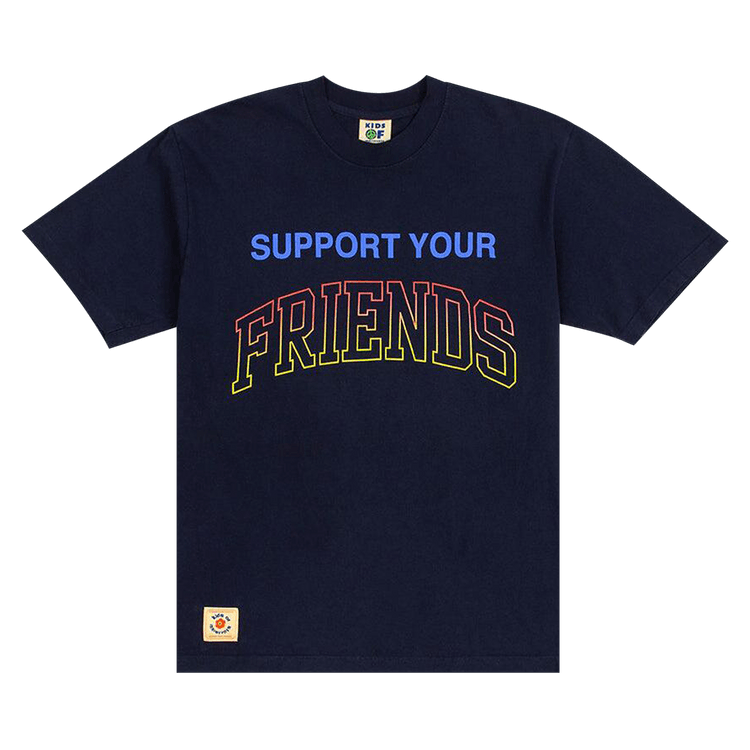 Kids of Immigrants Support Your Friends Tee "Navy"