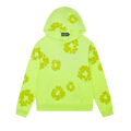 Denim Tears Mono Cotton Wreath Hoodie "Neon Green"