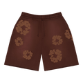 Denim Tears Mono Cotton Wreath Sweat Shorts "Brown"