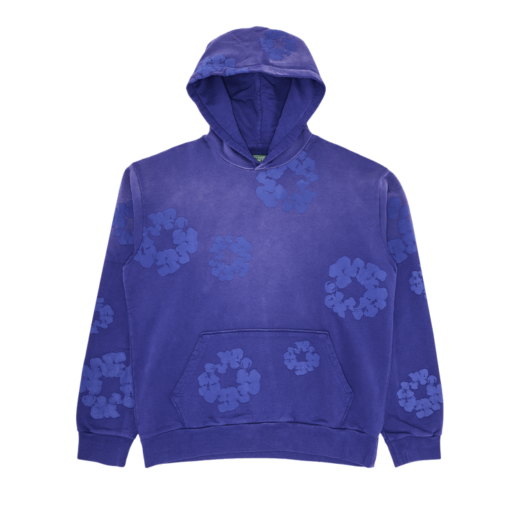 Denim Tears Mono Cotton Wreath Hoodie "Washed Blue"