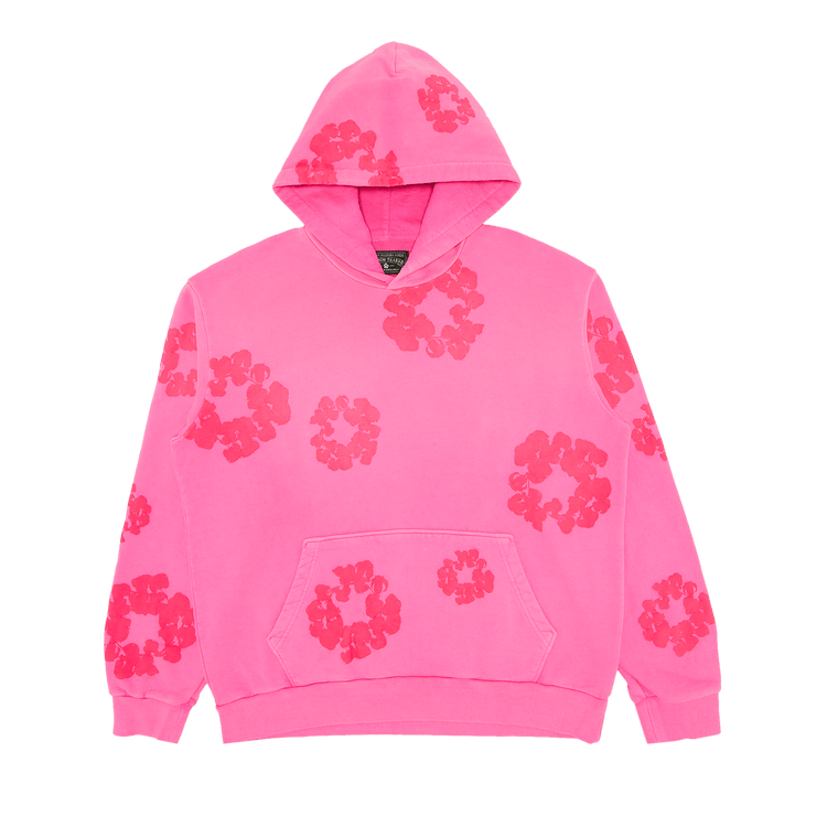 Denim Tears Mono Cotton Wreath Hoodie "Pink"