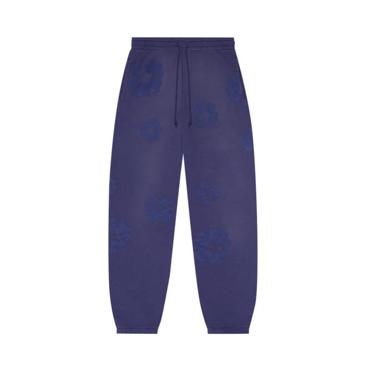 Denim Tears Mono Cotton Wreath Sweatpants "Washed Blue"