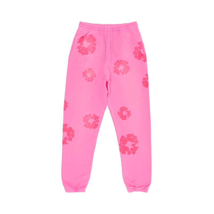 Denim Tears Mono Cotton Wreath Sweatpants "Pink"