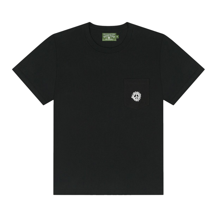 Denim Tears Peace Wreath Pocket Tee "Black"