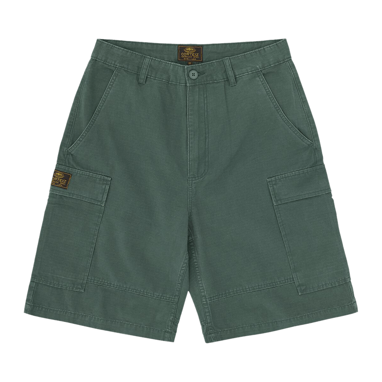 Corteiz Guerillaz Cargo Short "Olive"