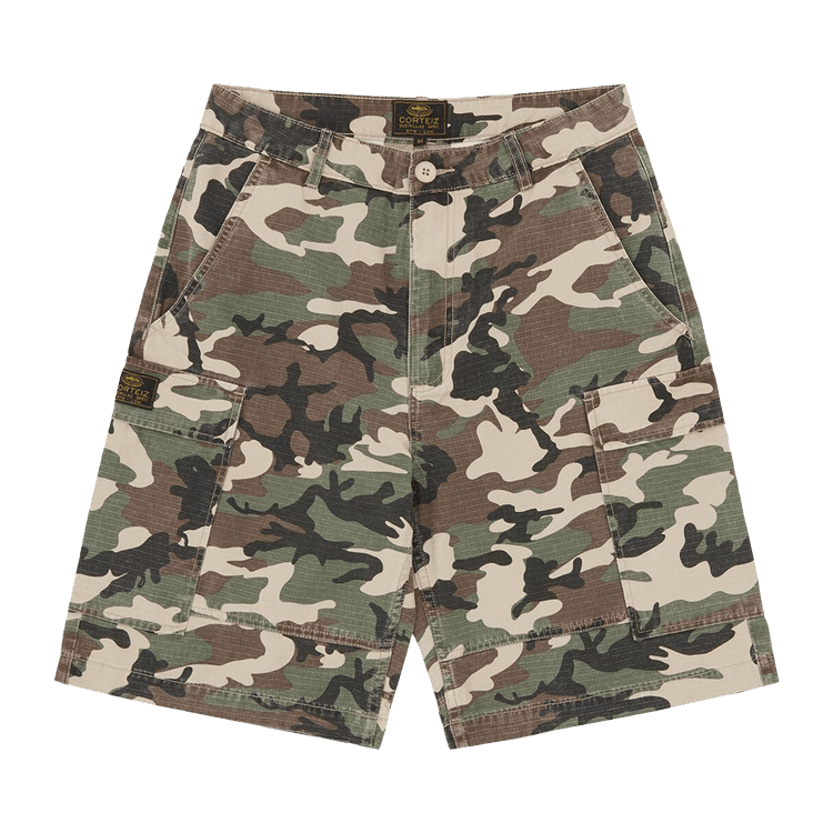 Corteiz Guerillaz Cargo Short "Camo"