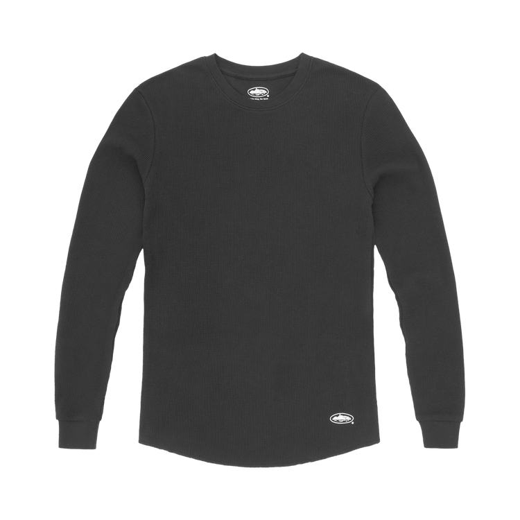 Corteiz Guerillaz Thermal Long-Sleeve Tee "Black"