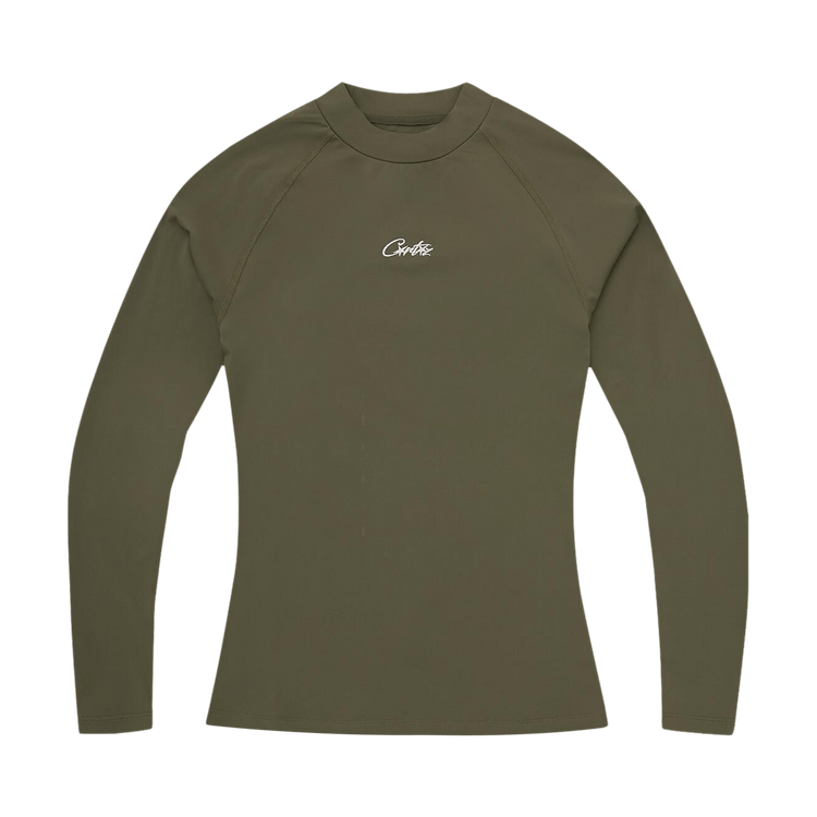 Corteiz Litework Compression Top "Olive"