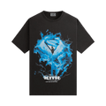 Kith x Superman Lightning Vintage Tee "Black"