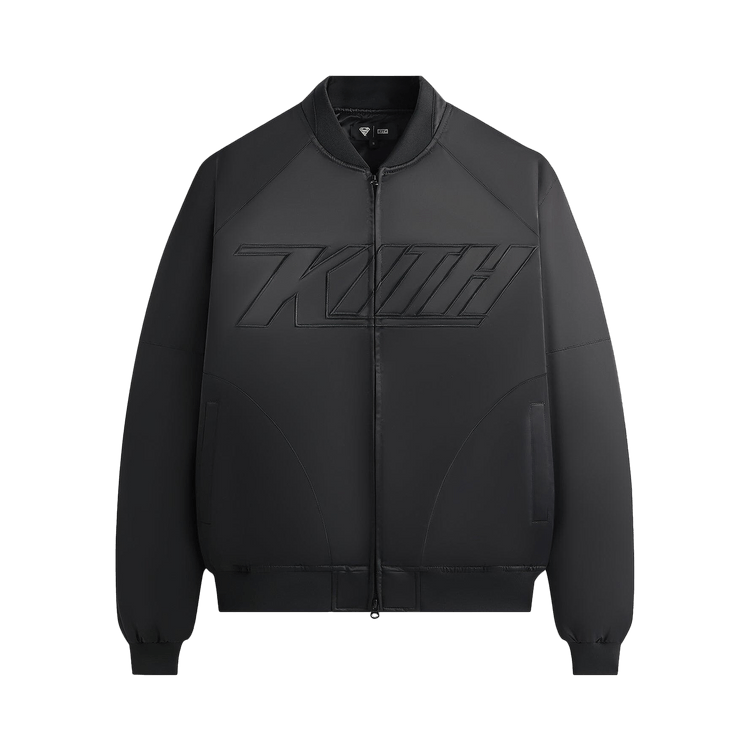 Kith x Superman Satin Bomber Jacket "Black"