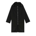 Rick Owens Hooded Gimp Coat "Black"