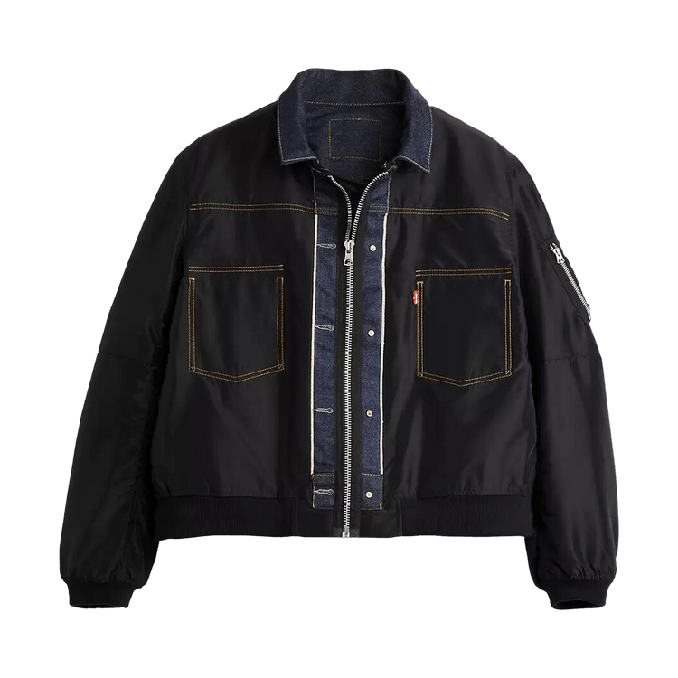 Levi's x Sacai Denim x Nylon Twill Reversible Blouson 'Black'
