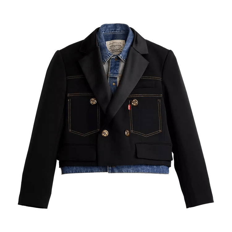 Levi"s x Sacai Denim x Metelasse Twill Jacket "Black'