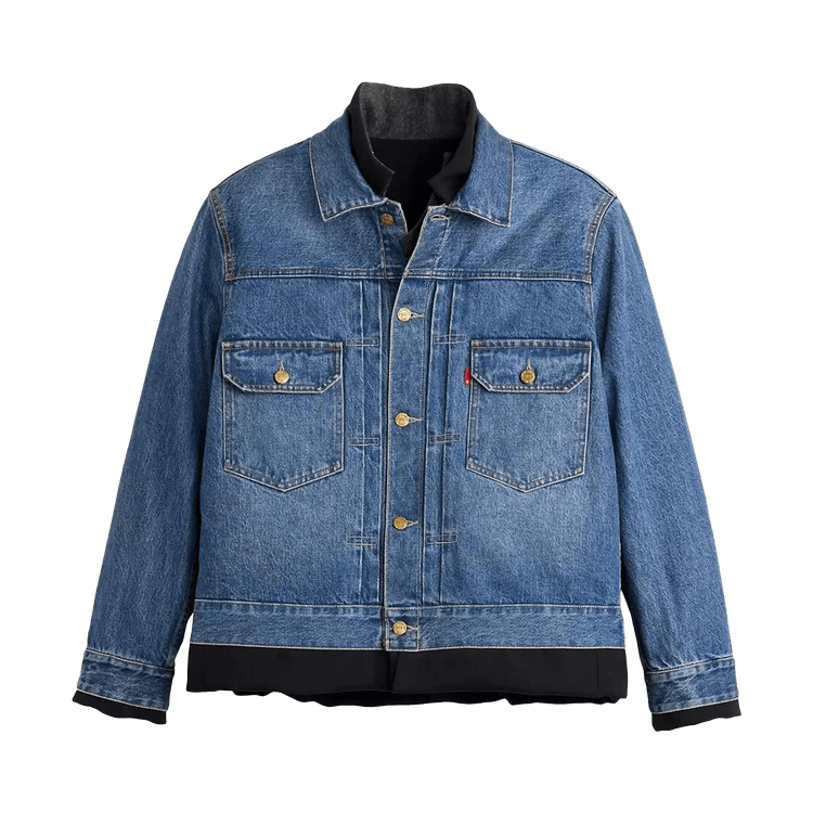 Levi"s x Sacai Denim x Metelasse Twill Reversible Blouson "Black'