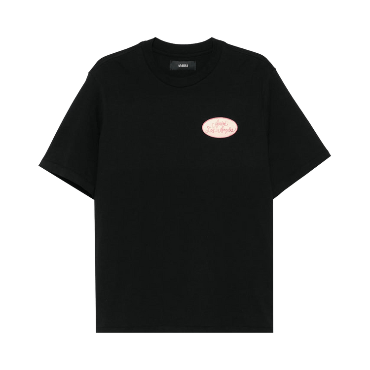 Amiri Station Patch Tee "Black"