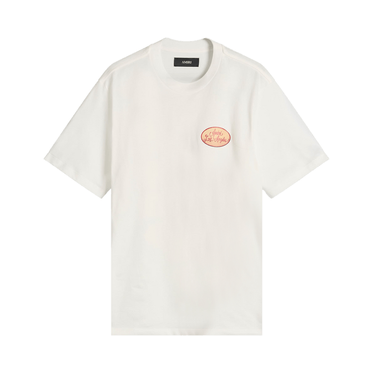 Amiri Station Patch Tee "Ivory"